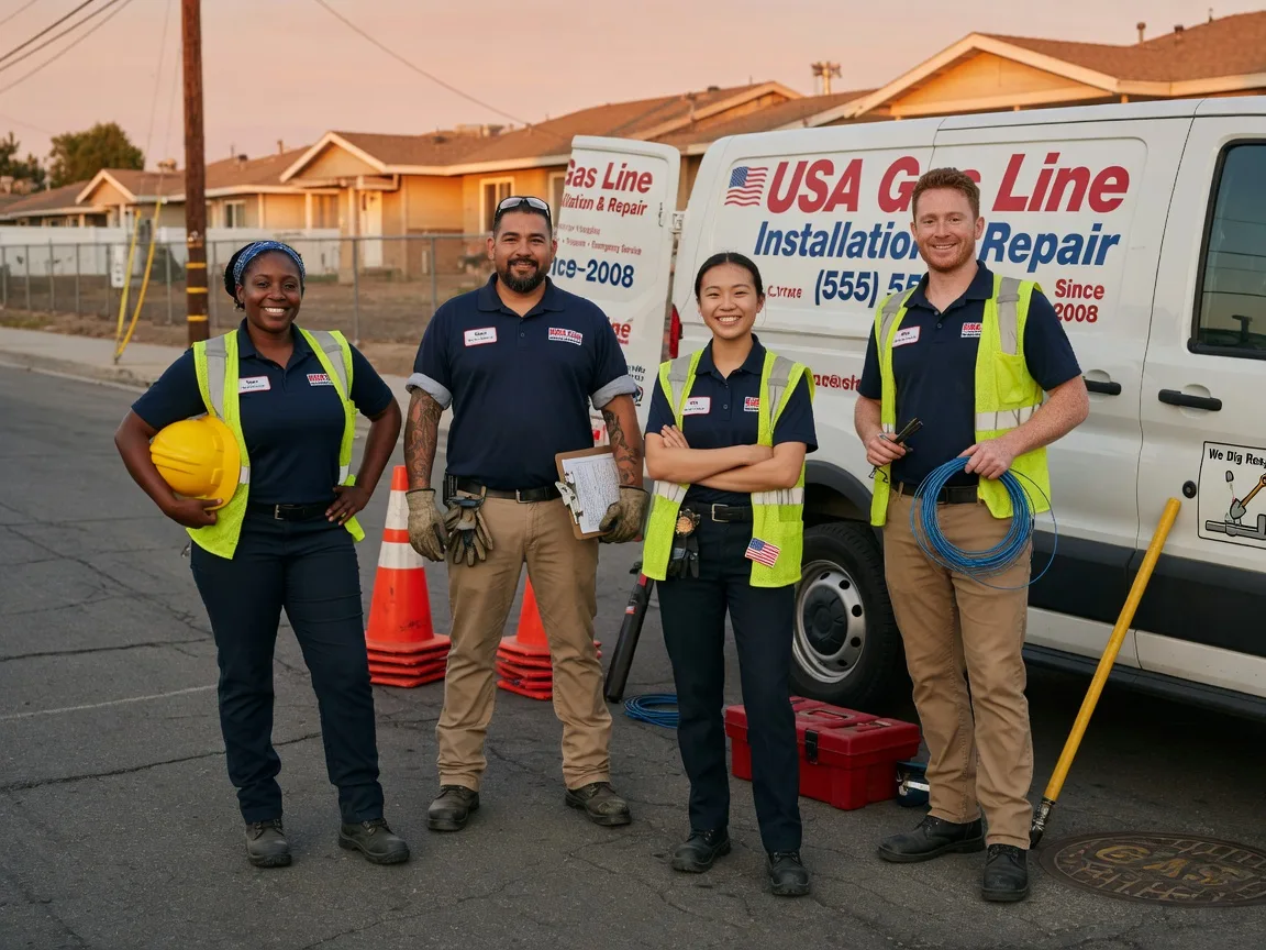 Gas Line Installation company in Blue Springs, MS